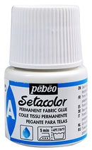 Pebeo-Permanent Glue for Seta (Fabric Color) 45ml-391015