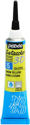 Pebeo Seta (Fabric) Liner 3D 20ml Lemon Yellow-557015