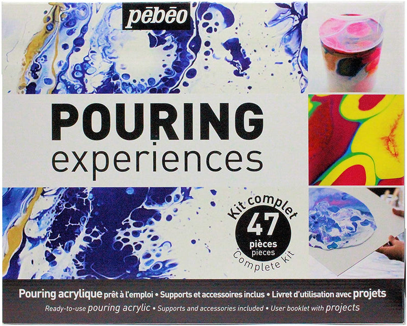 Pebeo-Acrylic Pouring Kit 47pcs Set-524600
