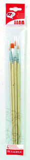 Brush Yellow Bristle 4 Pieces Set-950952