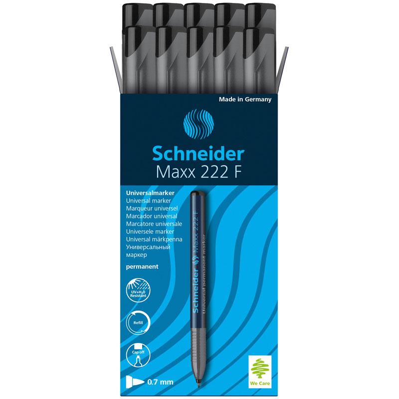 Schneider Universal Permanent Marker 222 Fine-Black-112201