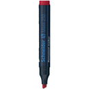 Schneider Permanent Marker 250 Chisel Tip-Red-125002