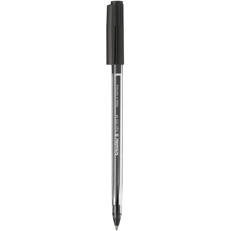 Schneider Ballpoint Pen Tops 505 M Black