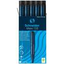 Schneider Permanent Marker 133 Chisel Tip-Black-113301