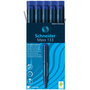 Schneider Permanent Marker 133 Chisel Tip-Blue-113303