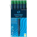 Schneider Permanent Marker 133 Chisel Tip-Green-113304
