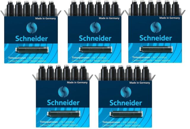 Schneider Ink Cartridge Erasable Black-6601
