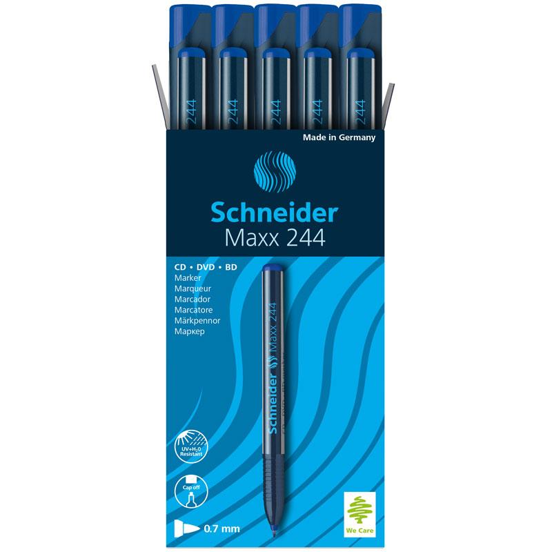 Schneider CD Marker 244-Blue-124403