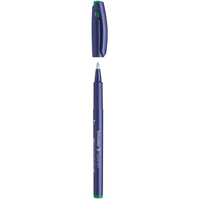 Schneider Rollerball Pen 0.5mm Topball 847-Green-8474