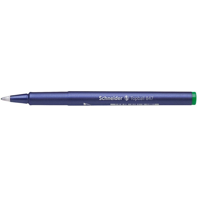 Schneider Rollerball Pen 0.5mm Topball 847-Green-8474