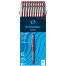 Schneider Ballpoint Pen Loox Red