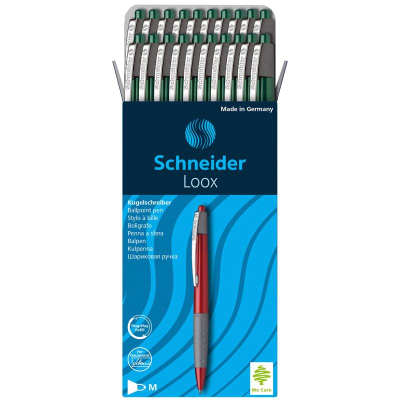 Schneider Ballpoint Pen Loox Green-135504