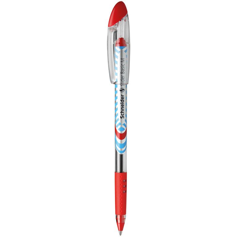 Schneider Ballpoint Pen Slider M Red