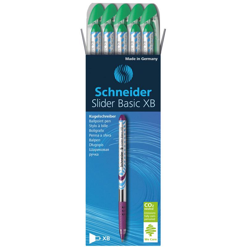 Schneider Ballpoint Pen Slider XB Green-151204