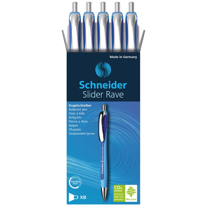 Schneider Ballpoint Pen Slider Rave Blue