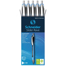 Schneider Ballpoint Pen Slider Rave Black-132501