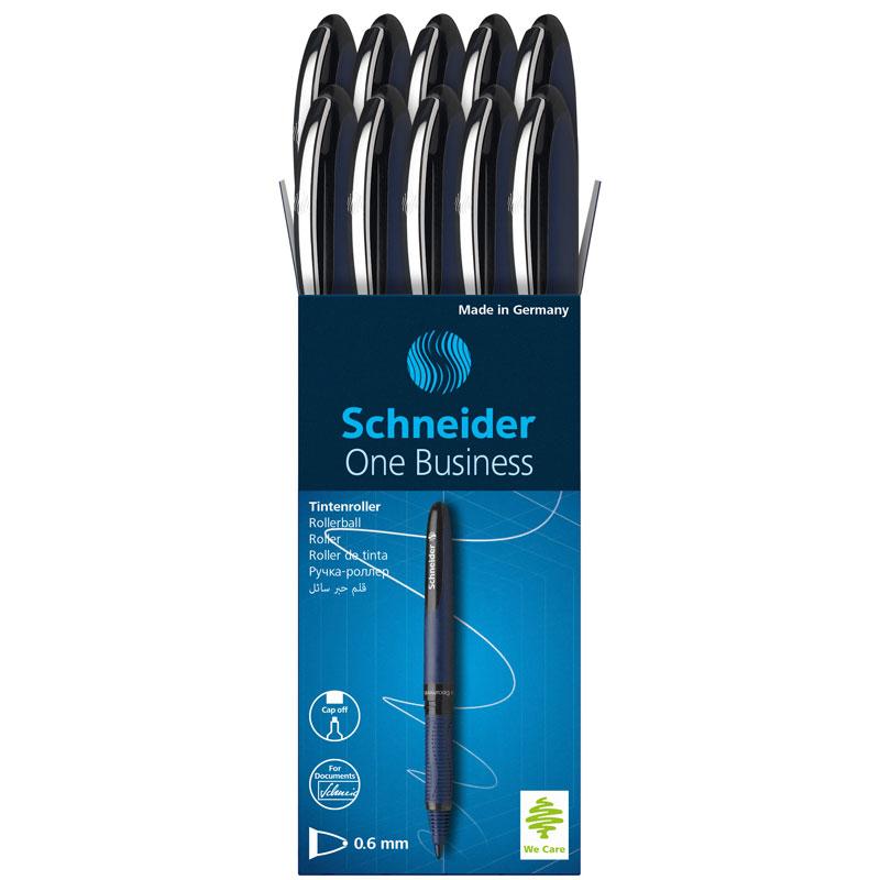 Schneider Rollerball Pen One Business 0.6 Black-183001 – Dubai library  distributors