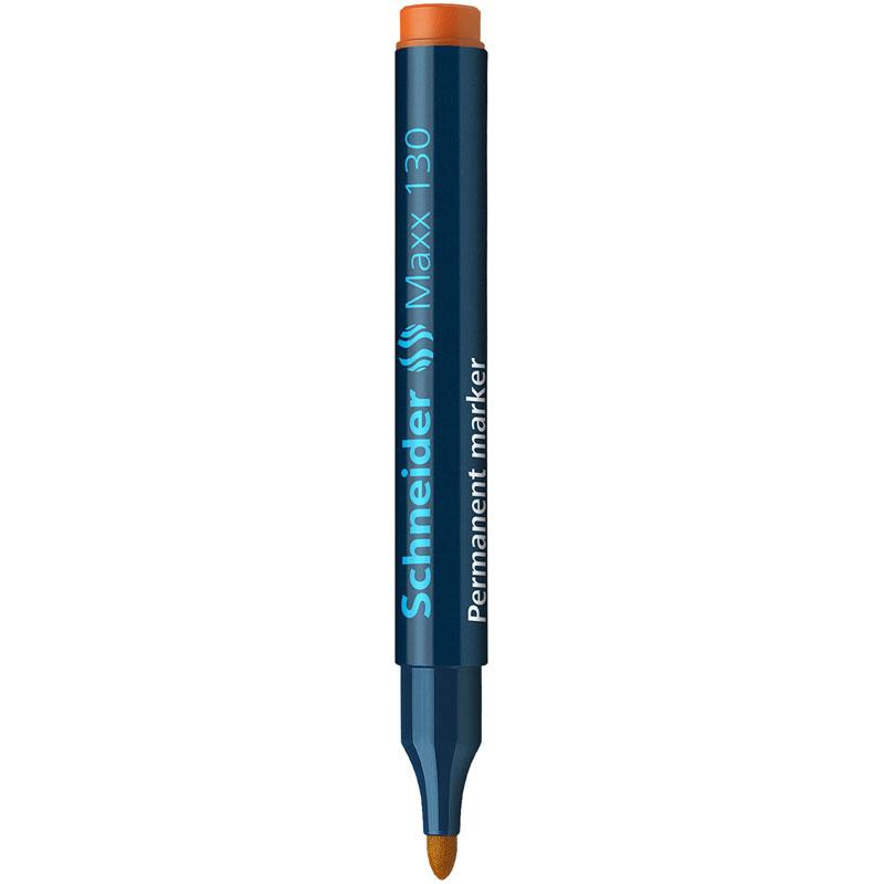 Schneider Permanent Marker 130 Bullet Tip-Orange-113006