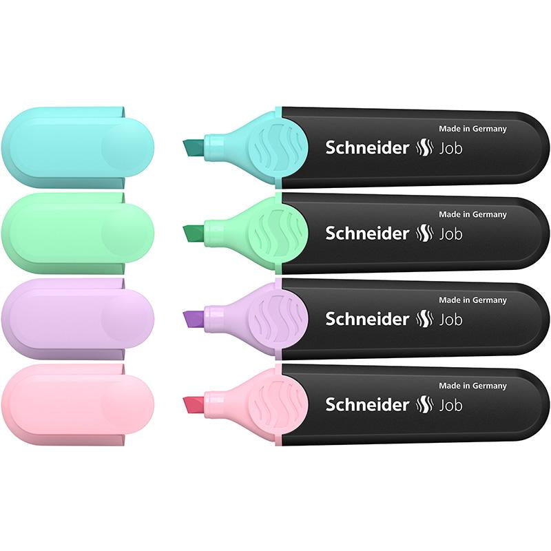 Schneider Highlighter Job Pastel 4Clr-115098