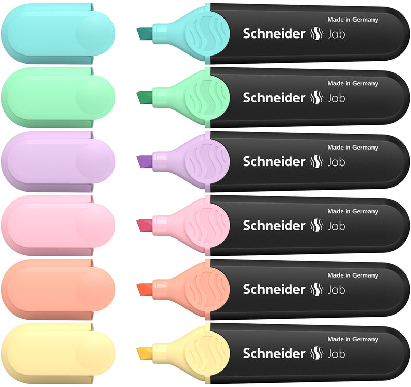 Schneider-Highlighter Pastel Color 6 Pieces Set-115097