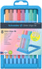 Schneider-Ball Pen Slider Edge Pastel Color 8 Pieces-152289