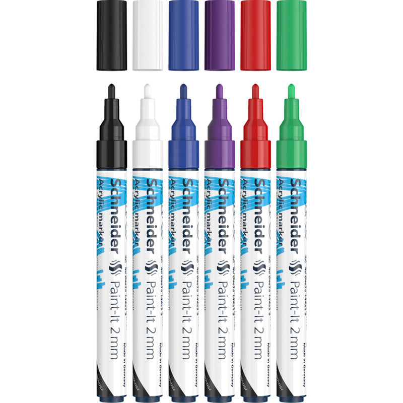 Paint-It 310 2 mm Acrylic Marker 6 pcs/pack