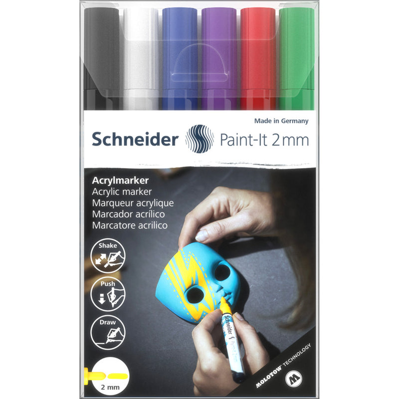 Paint-It 310 2 mm Acrylic Marker 6 pcs/pack