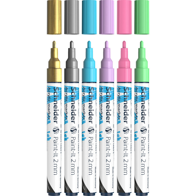 Paint-It 310 2 mm Acrylic paint Marker 6 pcs/pack