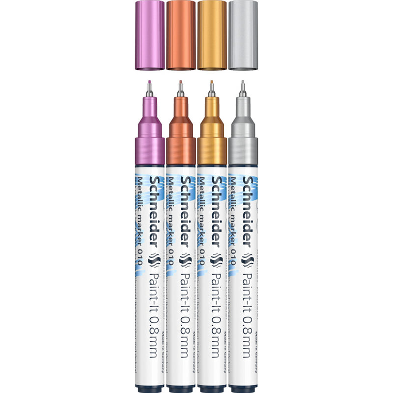 Paint-It 010  Metallic marker - 0.8 mm 4 pcs/pack - ML01011501