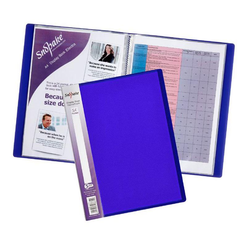 Display Book A4 Electra Assorted