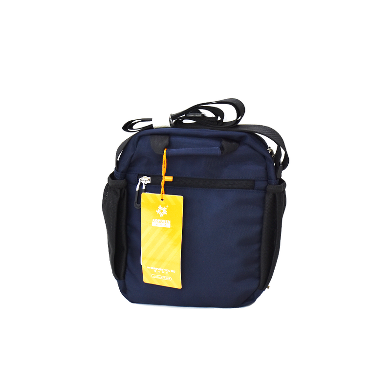 Navy over the shoulder bag shop
