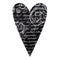 Rubber Stamp 7X11Cm Heart