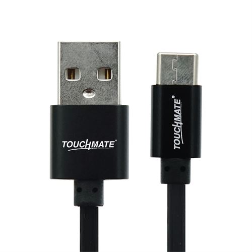 TOUCHMATE DUAL USB CAR CHARGER WITH TYPE C CABLE