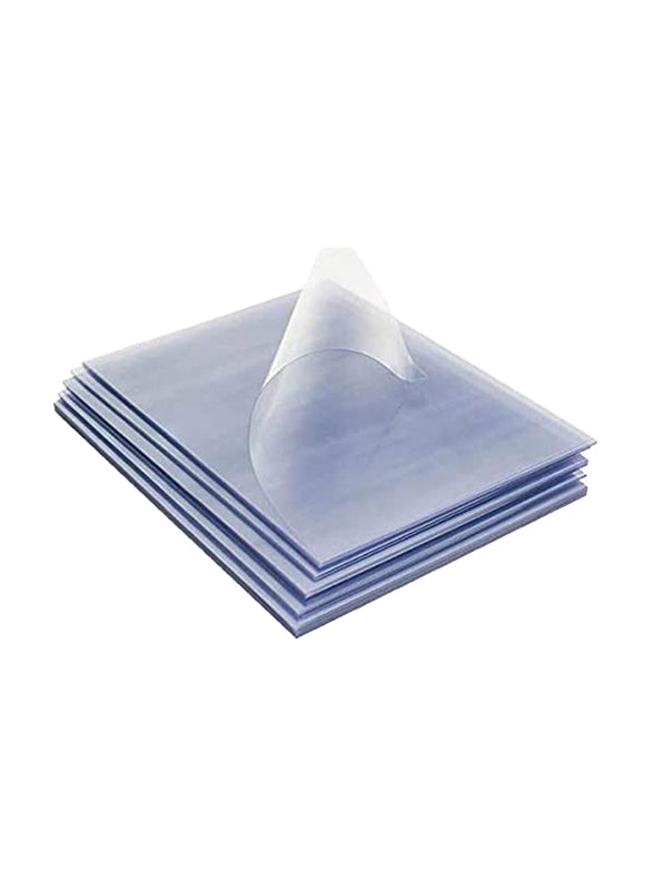 Binding Sheet PVC Transparent A4 200Micron 100 Sheet Pack