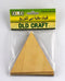 DLD Craft-Wooden Shape Triangle 4 Pieces-YXP-051