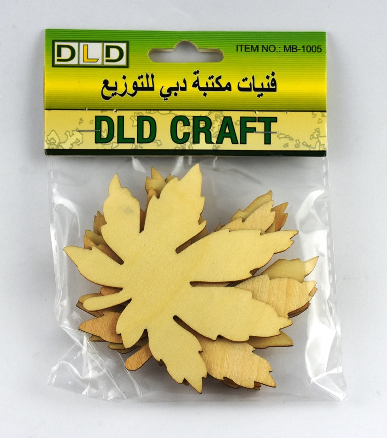 DLD Craft-Wooden Shape Tree 5 Pieces-YXP-043