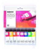Acrylic Color 22ml x 8 Color Neon-FEA0822T-N