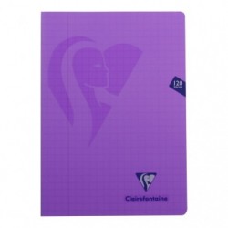 STAPLED NOTE BOOK A4 60'S 5/5 PP TRANS COVER - 303522