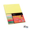 Bristol Color Card A3 240gsm 5 sheets Yellow-36582
