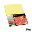Bristol Color Card A4 240gsm 10 sheets Pastel Yellow-36612