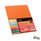 Bristol Color Card A4 240gsm 10 sheets Orange-36625
