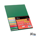 Bristol Color Card A4 240gsm 10 sheets Green-36631