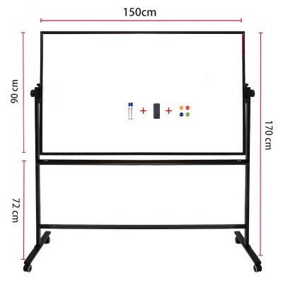 White Board W/Stand 2 Side 90X150 CM-7883