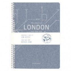SPIRAL NOTE BOOK A4 74'S JEANS - 83535