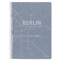 SPIRAL NOTE BOOK A5 74'S JEANS - 83536