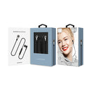 Shiny bluetooth earphone