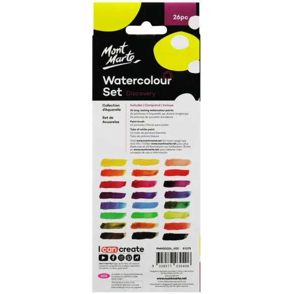 Studio Watercolour Painting Set 26pcs-PMHS0024