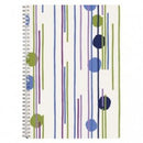 SPIRAL NOTE BOOK A4 5X5 50'S PUNCHY LINE - 115789